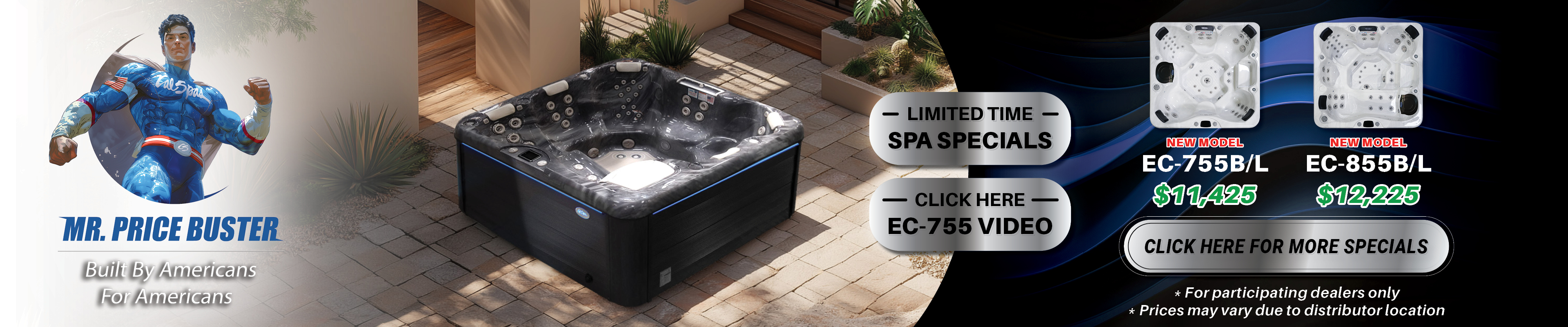 Calspas hot tub being used in a family setting - Bristol